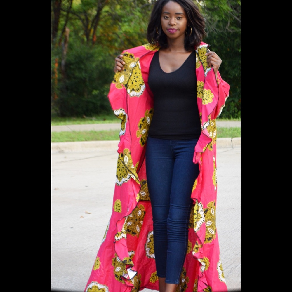 Wax Fabric African Dusters